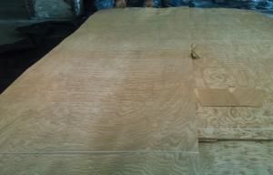 Quality Yellow Ash Wood Veneers For Cabinets , Natural Wood Veneer Panels wholesale