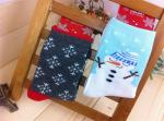 Lovely cute cartoon christmas snowman design supersoft cotton dress socks in