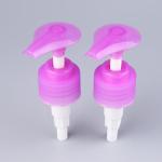 1.8cc Shampoo Pink Lotion Pump UV Coated Screw Up Down Lock