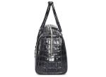 New crocodile-skin business travel carry-on handbag male high-end big volume
