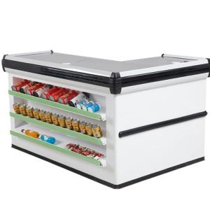 Quality 85CM 2000MM Supermarket Checkout Counter SS Retail Cash Register wholesale