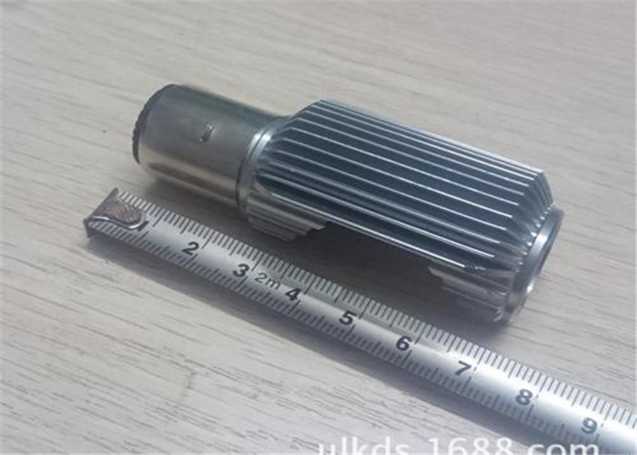 Stainless Steel Laser CNC Lathe Services Turning / Cutting Ground Lighting Heat Sink
