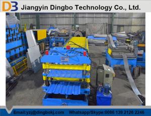 Quality 5.5kw Steel Roof Tile Forming Machinery for Feature Fast Construction Speed wholesale