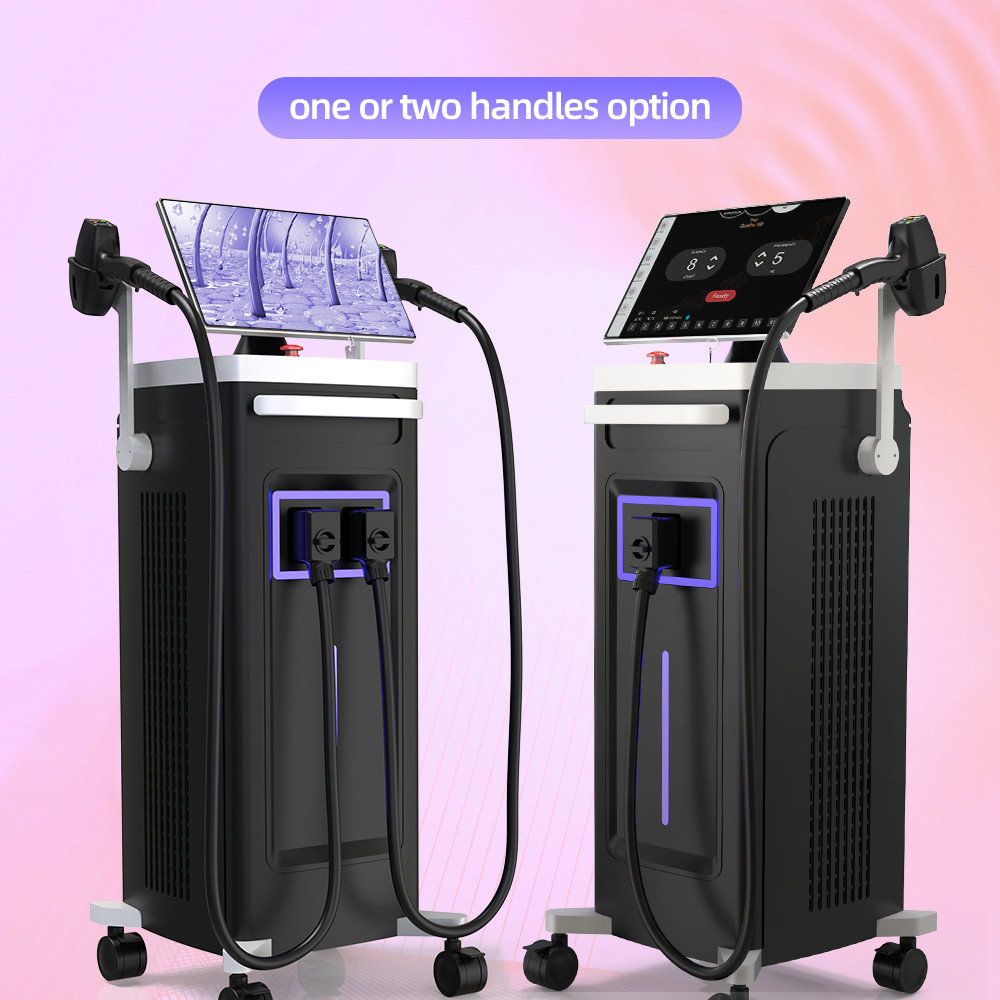 808nm Commercial use spa salon Laser Hair Removal Device with Ultra low Temperature