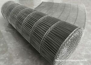 Quality Rustless SS304 Potato Chip Fryer Wire Conveyor Belt wholesale