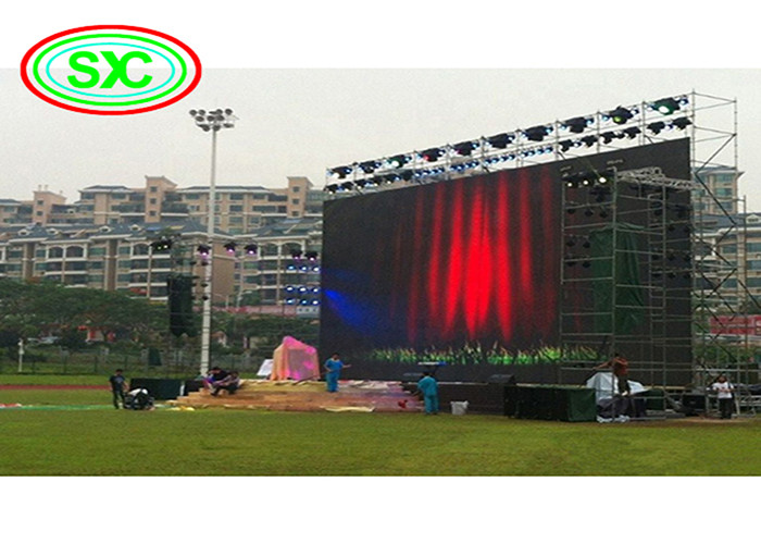 UL ISO2001 Certified Waterproof Outdoor P10 RGB LED TV Wall SMD3528