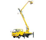XCMG Rotary Platform Boom Lift Truck , Three Telescopic Arms