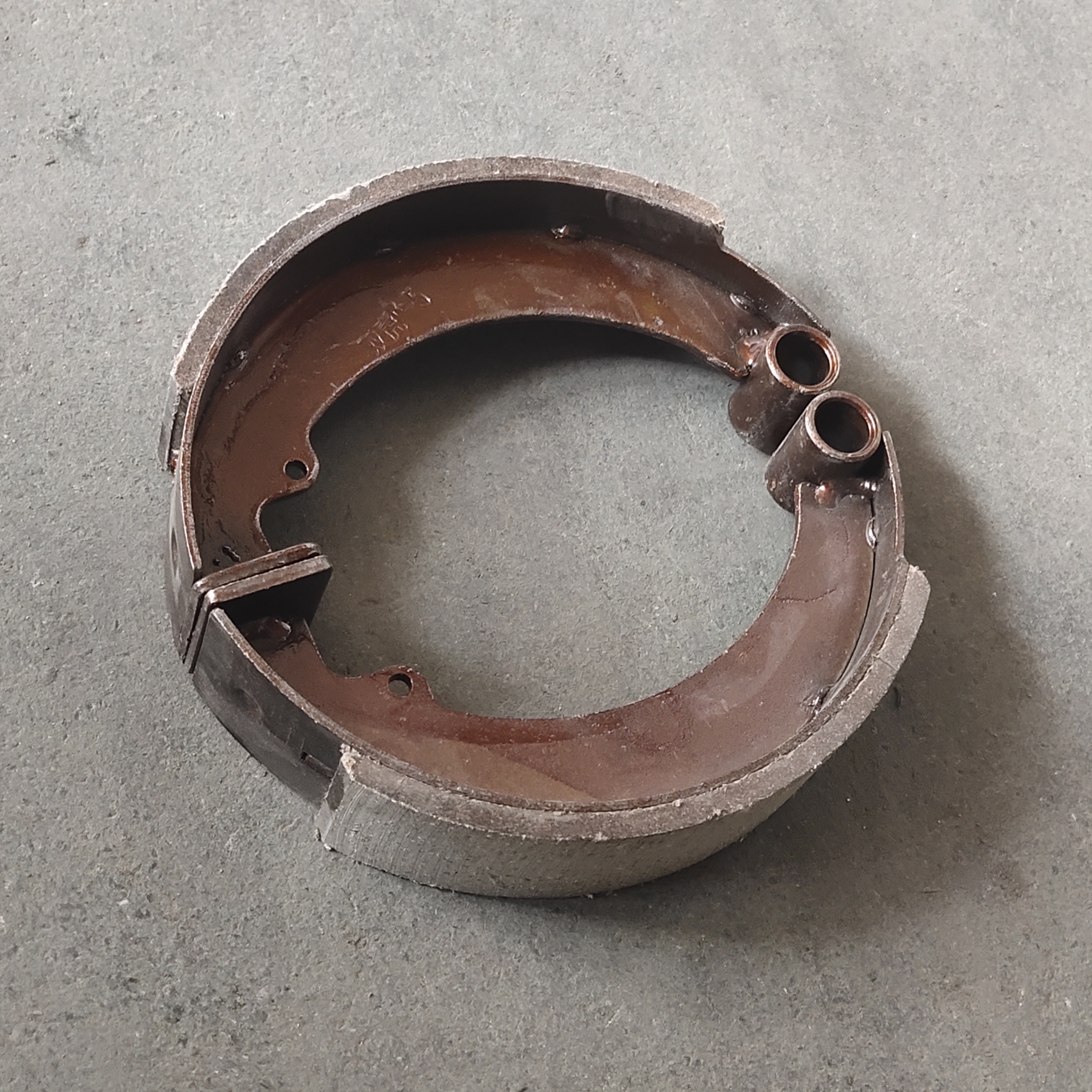 High Efficiency Tricycle Spare Parts Special Friction Material Brake Shoe 160mm