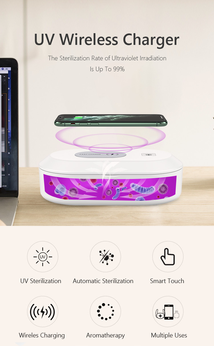 Multifunction UVC Box Phonesoap Cell Phone Sanitizer