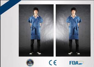 Quality Tear Resistant Disposable Isolation Gown For Hospital / Laboratory / Food Industry wholesale