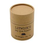 3.5oz Candle Paper Cylinder Packaging Custom Logo Kraft Paper Tube Boxes