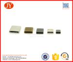 Hot sale silver metal aglets for cord locks custom shoe lace aglets