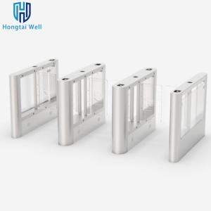 Quality AC220V Optical Barrier Turnstiles pedestrian swing gate 600mm Passage Width wholesale