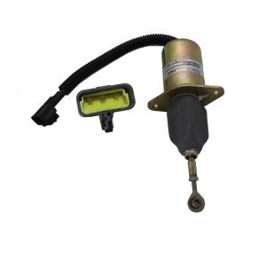 Quality Excavator Diesel Engine Flameout Stop Solenoid Valve 37B34-56010 For Cummmins wholesale