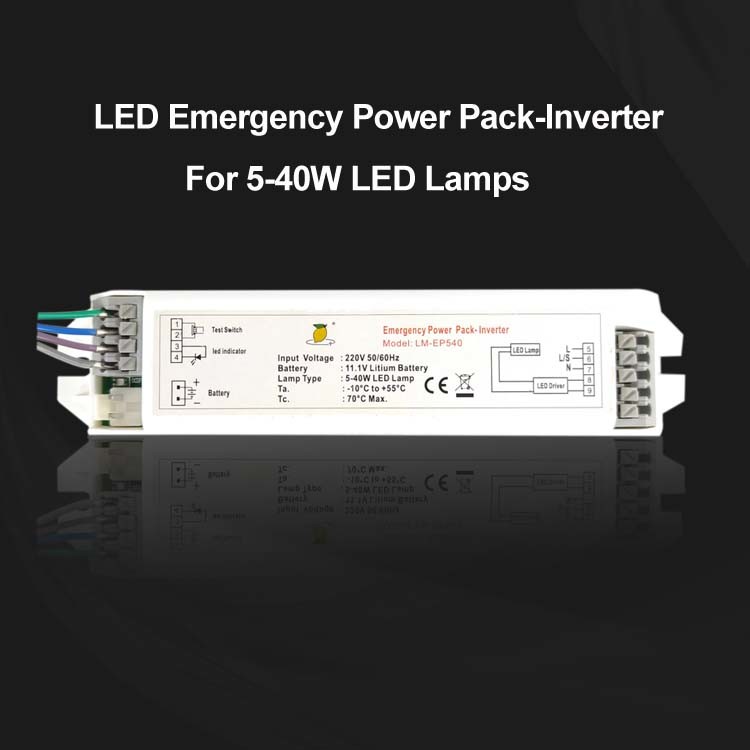 Full Power 1-3 Hour LED Emergency Conversion Kit for Linear Light