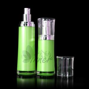 Quality Custom Color Airless Dispenser Bottles With Spray Pump 15ml 30ml 50ml wholesale