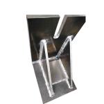 Micro Machining Customized Size Heavy Duty Metal Frame Fabrication for Custom