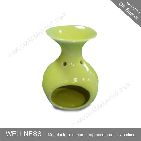 Home Fragrance Ceramic Oil Burner , Romantic Decoration Beautiful Oil Burners