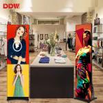Outdoor LED Poster Display High Fresh Rate Standing Advertising Player P1.53 P1