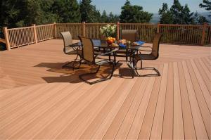 Quality Type Composite Wood Floor 150mm*25mm for Outdoor Flooring Solid Wood Composite Floor wholesale