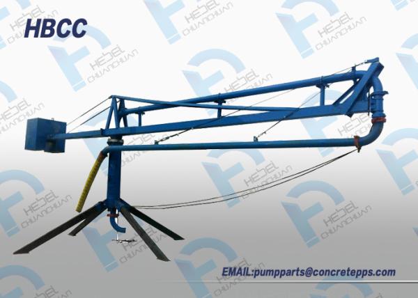 Movable manual Concrete boom placer for construction concrete distribution