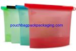 Reusable silicon bag, Vacuum Freezer pouch, Fresh Fridge Food Preservation
