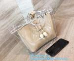 Beauty Flower Color PVC tote shopping bag, PVC Coating 600D Polyester Tote Bag