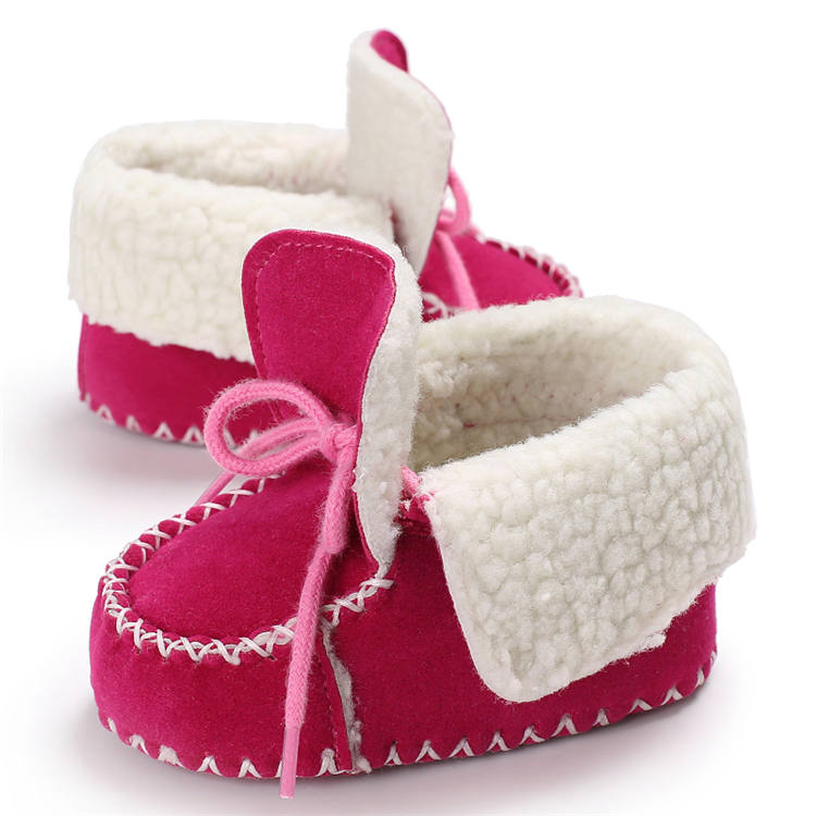 New arrived Cotton sole 7 colors 0-18 months boy girl baby booties newborn