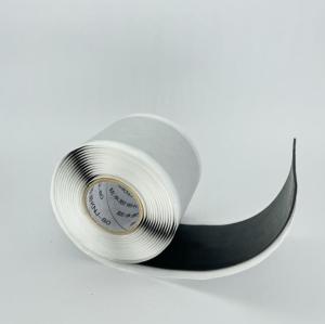 Quality Waterproof Membrane Butyl Rubber Adhesive Tape with Nonwoven Geotextile Double Sided wholesale
