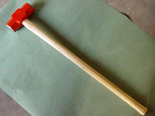 8LB Carbon Steel Materials American Type Sledge Hammer with Wooden/Plastic