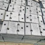 AREMA Standard Steel Railroad Rail Track Tie Plates for Rail Construction