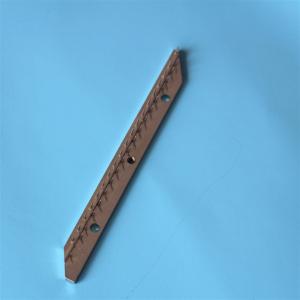 Quality Artos Finishing Spares Stenter Pin Bar Needle Plate Cs Needle Copper Material Plate 39 Pins Standard Size wholesale