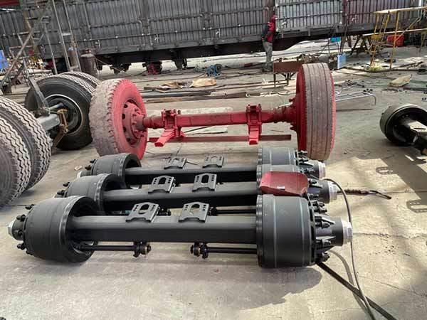 Cheap 13Tons FUWA Trailer Axles High Strength And Comfortable Appearance for sale