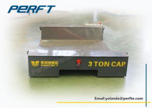 Quality 3 Ton Low Bed Trackless Heavy Duty Plant Trailer For Steel Industrial Material Handling wholesale