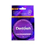 Instant Colour Correcting DentiFresh Purple Tooth Toner Teeth Whitening Powder,