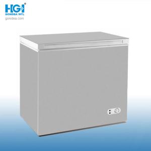 Quality Manual Defrost Glass Door Chest Freezer Mechanical Temperature Control wholesale