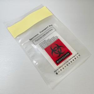 Quality Specimen Packaging UN3373 Transportation Biohazard Disposal Bags wholesale