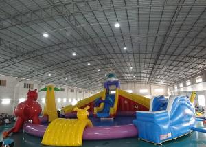 Quality Sports Equipment Inflatable Water Park , Amusement Inflatable Water Park Equipment wholesale