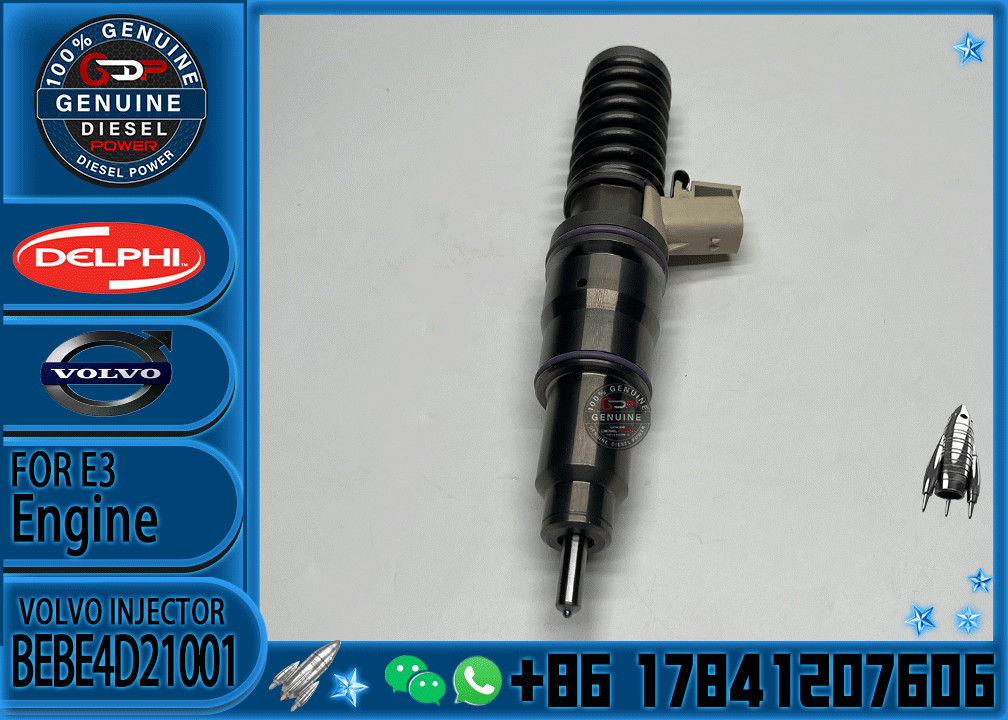 Diesel Fuel Injector BEBE4D11301 BEBE4D41001 BEBE4D12301 BEBE4D12201 BEBE4D37001 33800-84830 BEBE4D21001 E3.18