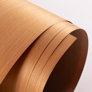 Quality Decorative Teak Wood Veneer , Engineered Reconstituted Wood Veneer Sheet wholesale