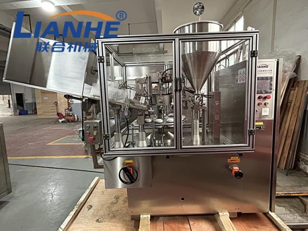 Facial Cream Tube Filling And Sealing Machine Plastic Aluminum Tube Filler