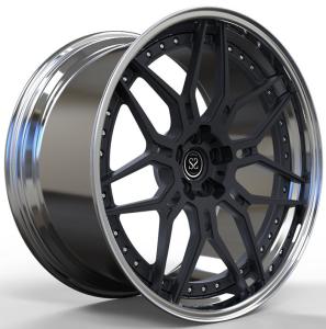 Quality Aluminum 21 Inches Audi Rs6 Two Piece Forged Wheels 139.7mm Pcd wholesale