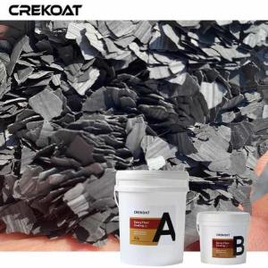 Quality High-Gloss Epoxy Flake Floor Coating Over Existing Concrete Surfaces wholesale