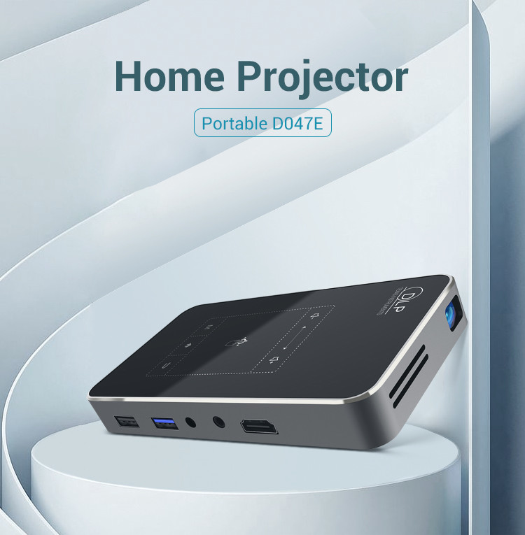 Best Selling Android DLP Video Projector DLP 4K Smart Portable Short Throw Multimedia Mini Pocket Projector