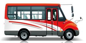 Quality 10-14 Seats Luxury Mini Bus With Automatic Transmission And Euro 4 Emission Standard wholesale