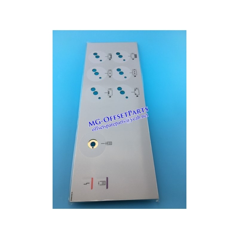 HD ORIGINAL INSTRUCTION PLATE NORMAL, 91.146.9251/02, 10.108.3399/03, HD ORIGINAL NEW SPARE PARTS