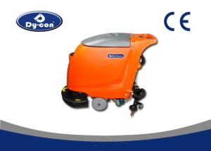 Quality Semi Automatic Walk Behind Floor Washers Scrubbers Plastic Material Handle wholesale