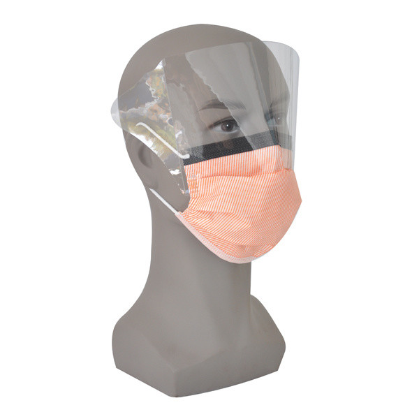 Anti Fog 4 Ply FMS Disposable Medical Mask With Eye Shield