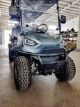 4+2-Seater Gray Luxury Pointed Lithium Battery Electric Off-Road Golf Cart