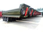 Customized Heavy Duty Hydraulic 4 Axles Dump Semi Trailer with 24hour Online